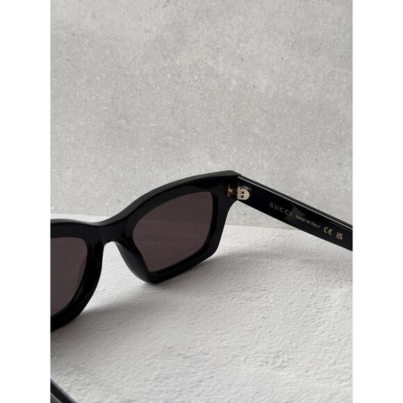 NEW Gucci GG1790S Black Cat Eye Logo Sunglasses main image 4
